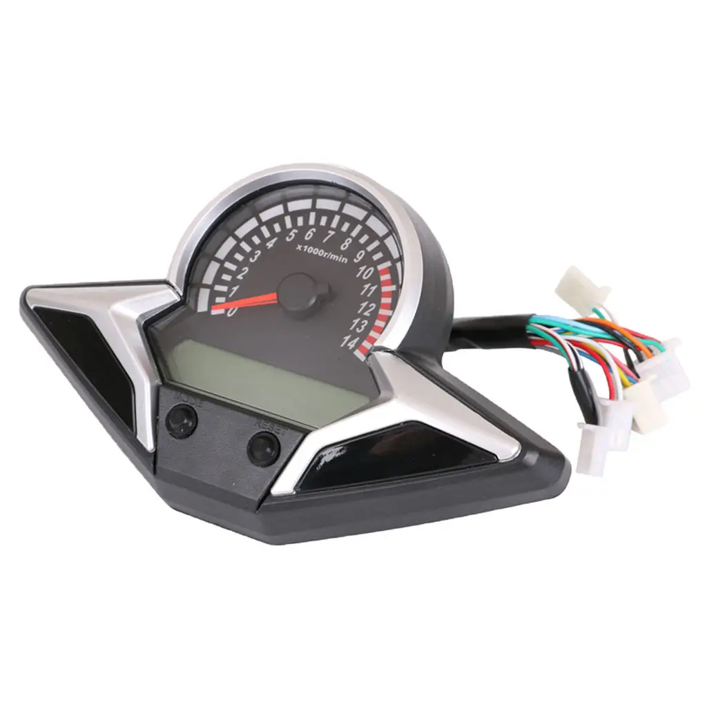 23mm LCD Digital Tacho Tachometer Adjustable Waterproof |