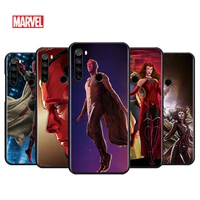 marvel cool vision for xiaomi redmi note 4 4x 5 5a 6 7 8 8t 7s 9s 9t 10 10s 5g pro prime max balck soft silicone phone case