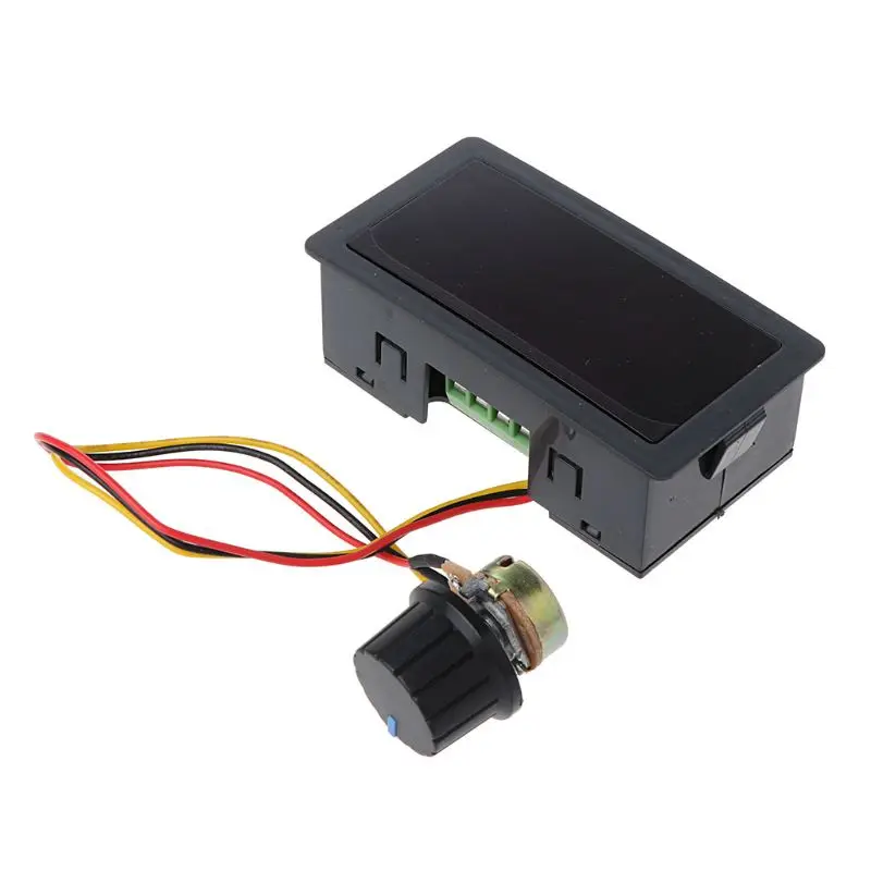 DC 6-30V 12V 24V 15A Max PWM контроллер скорости двигателя с цифровым дисплеем LX0C |
