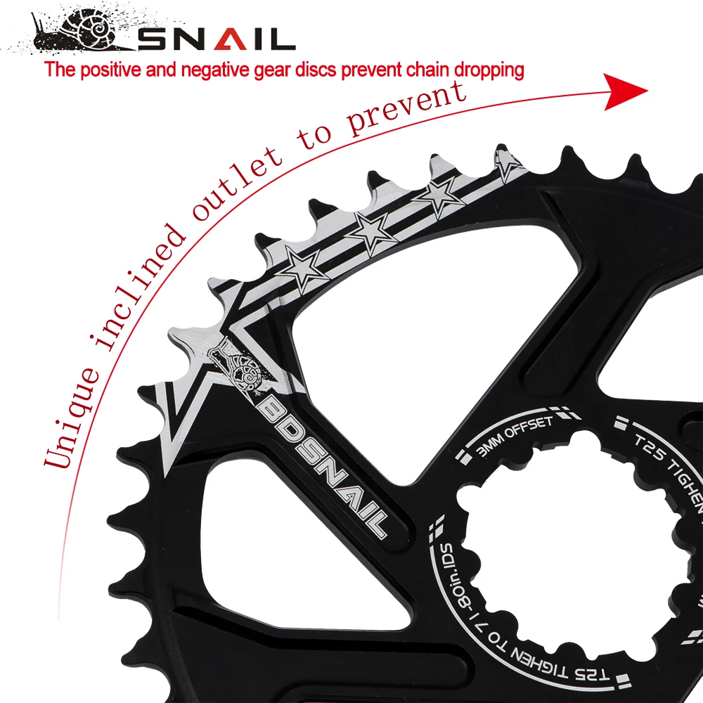 

Mountain Bike Chainwheel Narrow Wide Bicycle Chainring For ARAM GXP XX1 NX XO XX Crank sprocket repair parts 30/32/34/36/38/40T