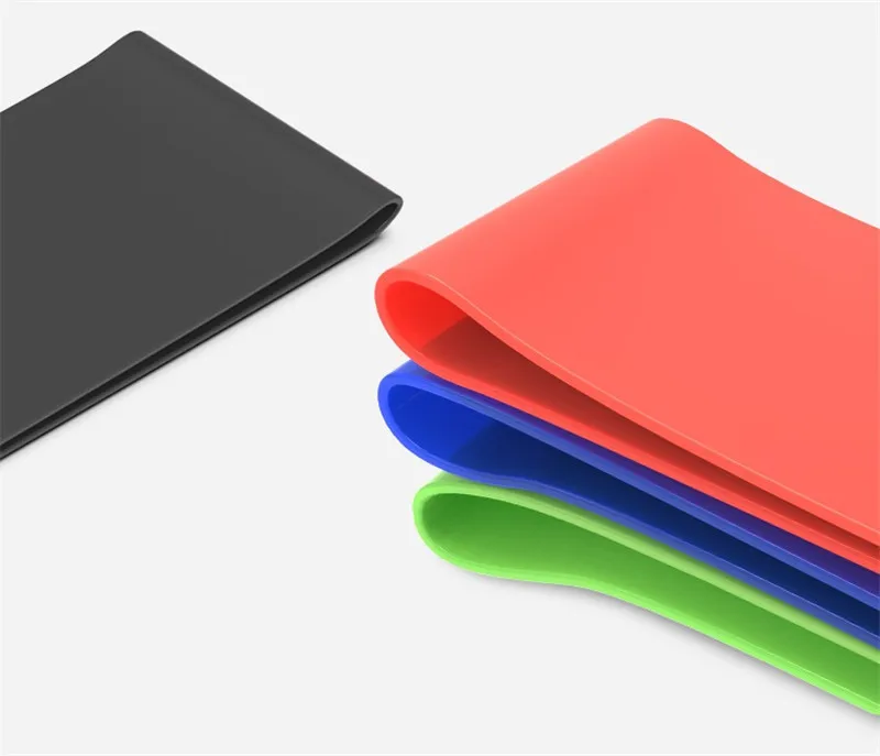 Эластичные резиновые ленты 5 цветов для фитнеса йоги пилатеса домашнего