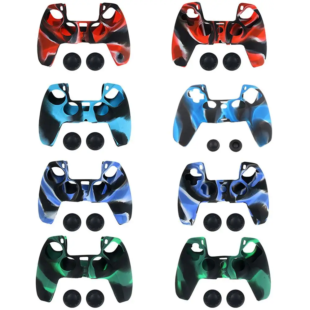 Камуфляж силиконовый чехол защитный джойстик для пальца монопод Антискользящая