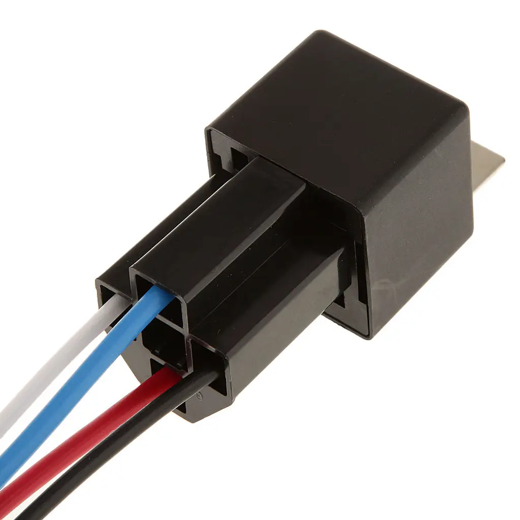 5x Car 40A AMP 12V Relay Kit For Fan Fuel Pump Light 4Pin 5Wire SPST | Автомобили и мотоциклы