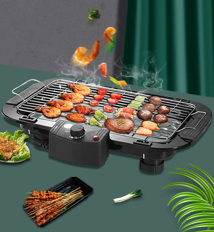 

Outdoor Convenience Electric Grill Multifunctional High-quality Skewers Smokeless Indoor Grill Household Barbecue Tools