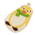 Симпатичная губка для ванны для новорожденного ребенка, кисти для ванны для младенцев, для детей ясельного возраста, Хлопковое полотенце для мытья тела, аксессуары