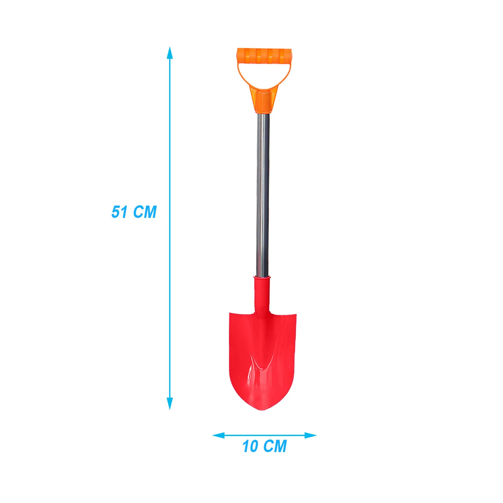 

51cm stainless steel handle children snow shovel/sand shovel/selected stainless steel handle durable boutique beach toys T5