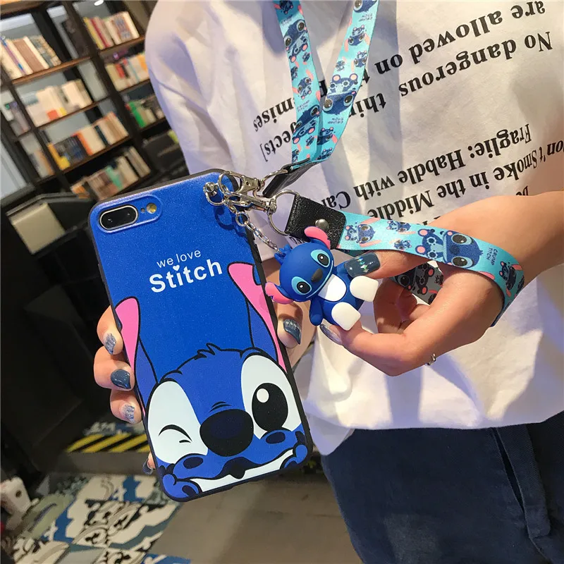 

Applicable to Huawei honor 7 8 9 X Pro I N S V10 Y5 Y7 Y9 enjoy 7 8 cartoon party bracket lanyard Shi Dizai mobile phone case