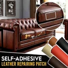 Набор для ремонта кожи, самоклеящаяся виниловая наклейка для кушеток, диванов, мебели, автомобильных сидений, сумок