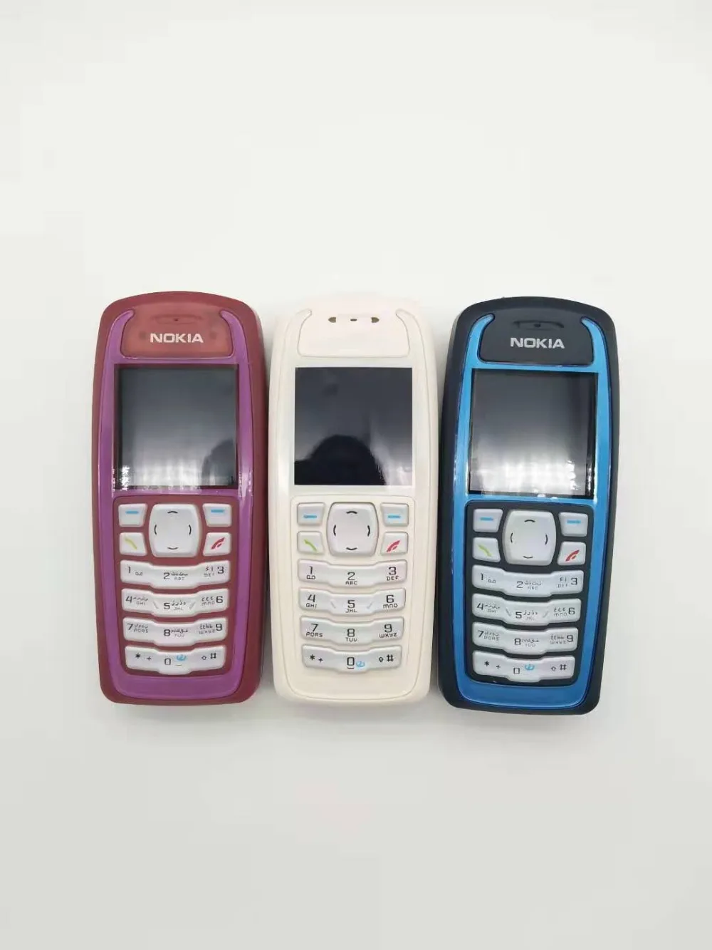 Горячая распродажа~ разблокированный Nokia 3100 GSM бар 850 мАч Поддержка Русская и арабская клавиатура дешевый и старый мобильный телефон
