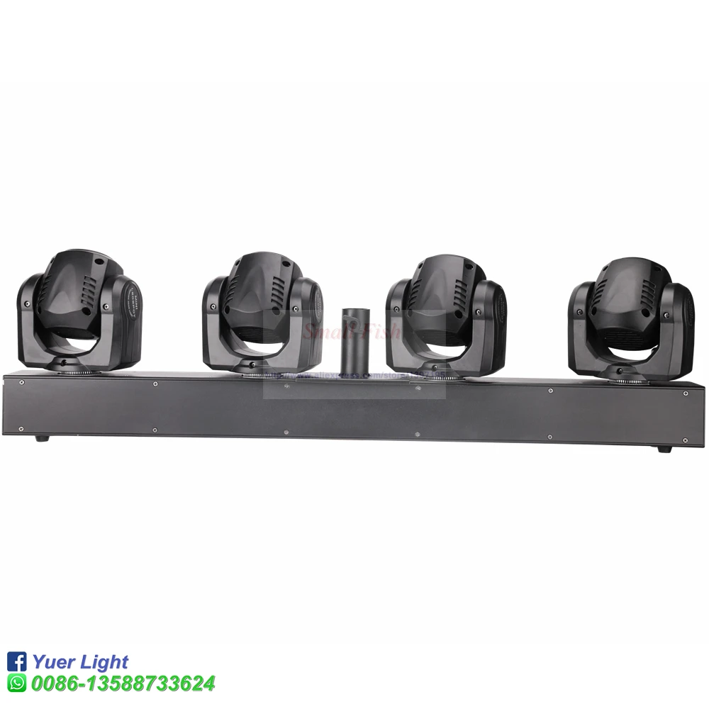 RGBW 4IN1 4x32 Вт светодиодный четырех головый Moving головной светильник высокого Мощность 200 Вт Quad стробоскоп светильник ing для вечерние диско ди-Джея свет для сцены парти светильник