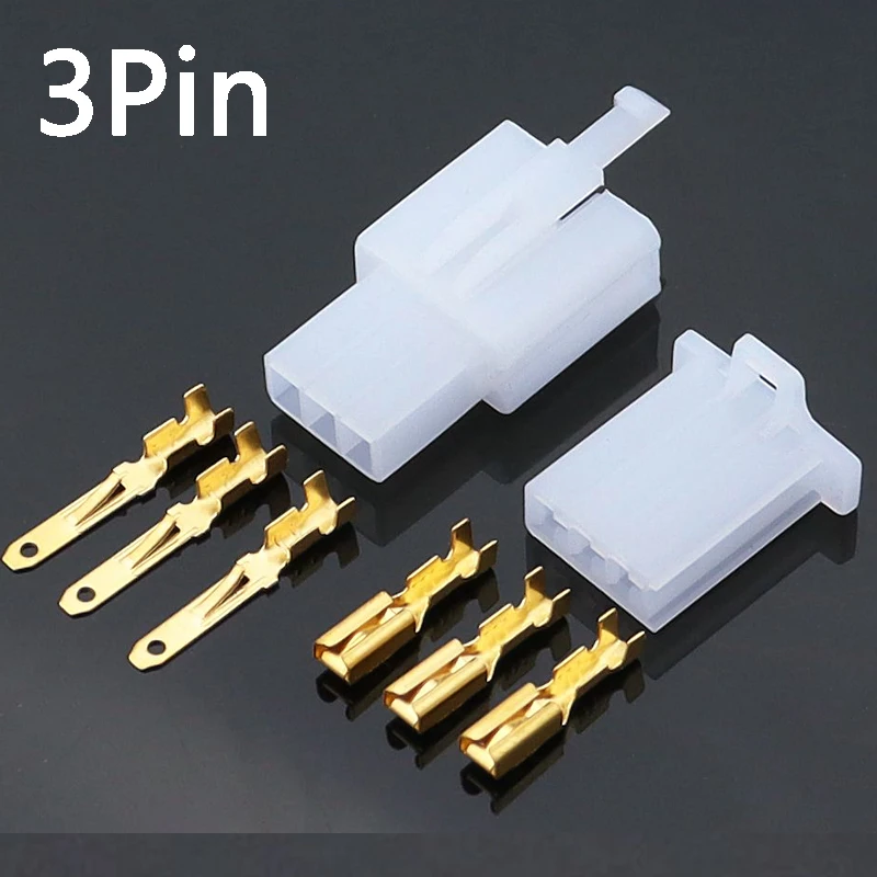 10set/lot 2.8mm 2/3/4/6/9 pin Automotive 2.8 Electrical wire Connector Male Female cable terminal plug Kits Motorcycle ebike car |