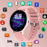 lige 2021 new smart watch ladies full touch multi sports mode smart watch men heart rate blood pressure monitor for ios android