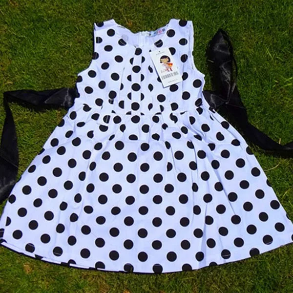 Модное детское платье милый Детский сарафан для маленьких девочек Шифоновая