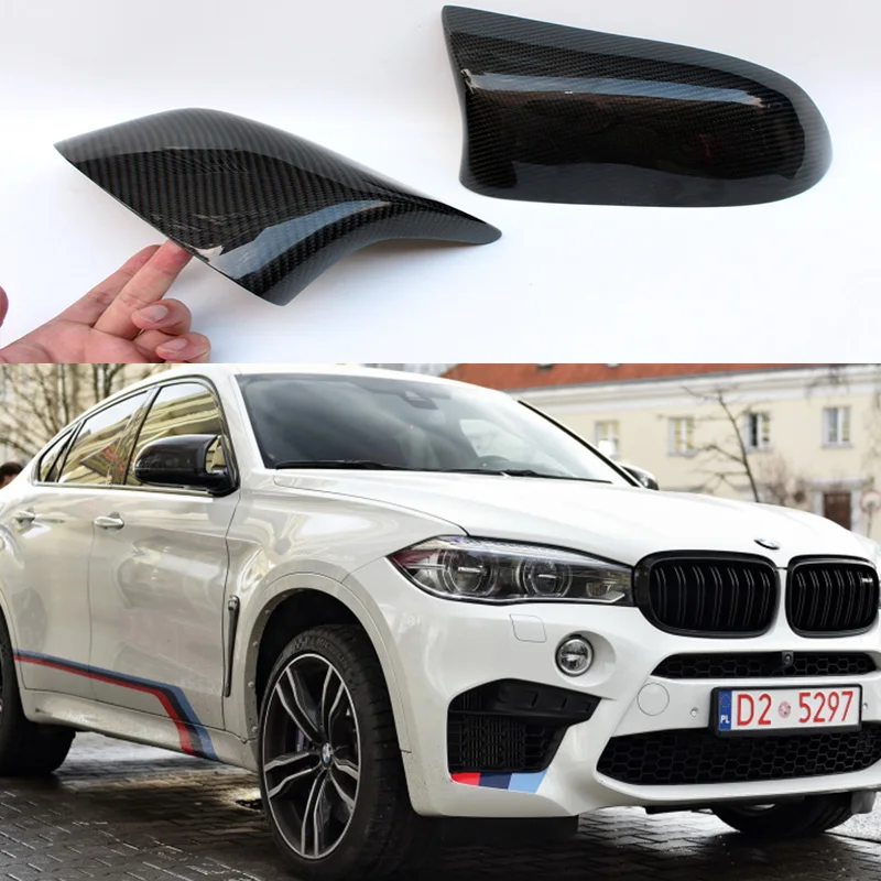 Стильная сменная Крышка для автомобильного зеркала F16 X6 M отделка BMW 2014 2016|car mirror