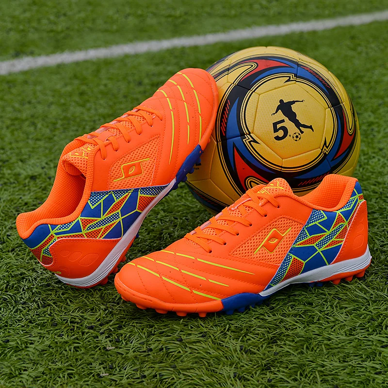 

R.Xjian2020 new children's football sports shoes boys sports shoes casual breathable adult men's professional football shoes