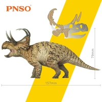 pnso dragon perez the machairoceratops dinosaur classic toys for boys prehistoric ancient animal model