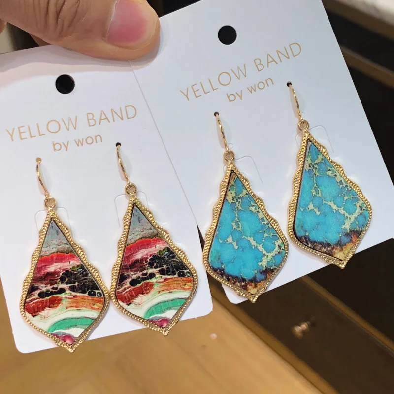 6 шт. серьги из сплава в этническом стиле|Ювелирная фурнитура и компоненты| |