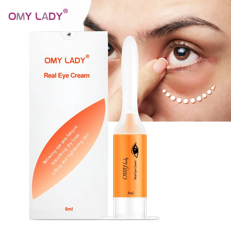 

OMY LADY Instant Remove Eye bags Cream Anti Puffiness Serum Dark Circles Anti-Aging Anti-Wrinkles Lift Firm Brighten Skin Care