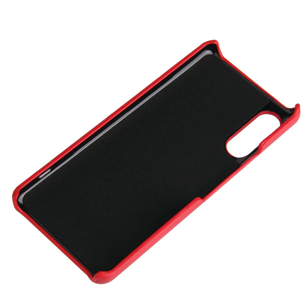 

For Rakuten Hand Case Luxury Litchi Striae PU Leather Thin Hard Back Cover Case For Rakuten Hand Protective Phone Cases