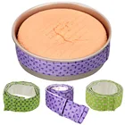 Полоски для выпечки тортов из 2 предметов, амортизирующие толстые хлопковые полоски для выпечки