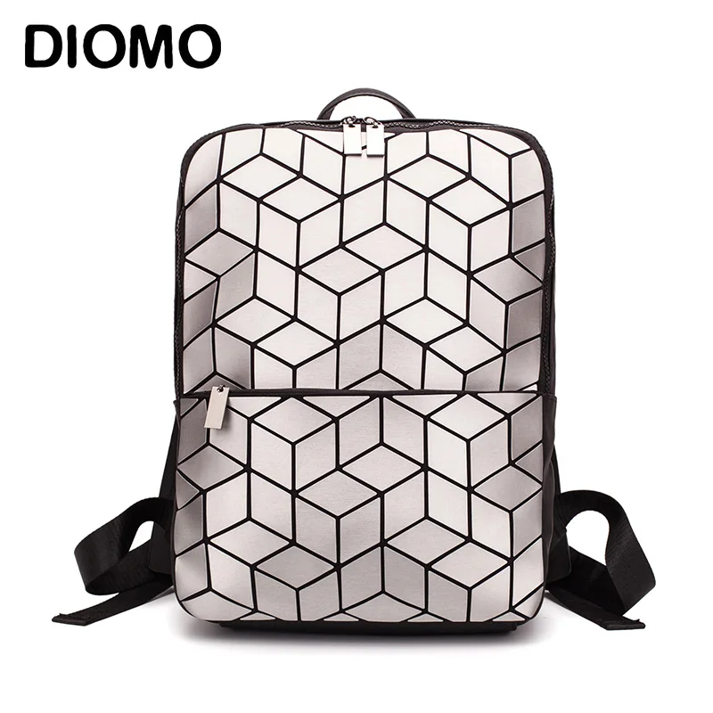 DIOMO 2021 геометрический Ромбический рюкзак с блестками женская модная роскошная