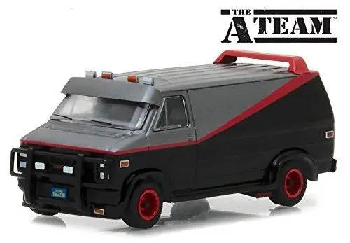 Игрушечный автомобиль GreenLight 1:64 1983 GMC VANDURA из сплава игрушки для детей литые модели