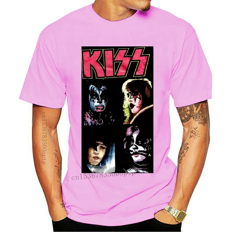 

T Shirt - Alive II Faces 100% Official Classic 70's Rock Fully Licensed