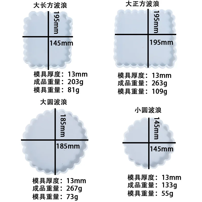 Не такая длинная форма для самостоятельной сборки из эпоксидной смолы