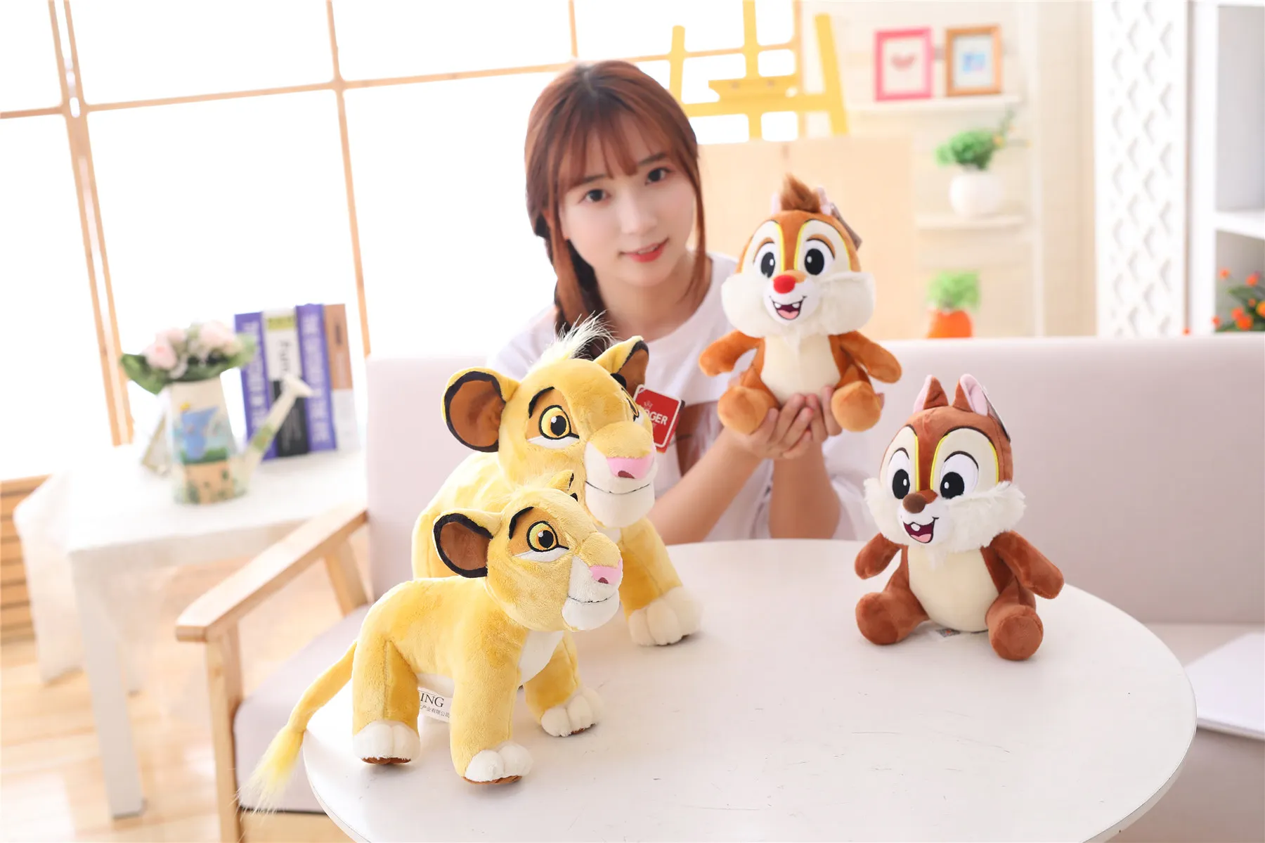 Милый Simba Король Лев Плюшевые игрушки Kawaii мышь аниме фильм Мягкие чучело куклы игрушки для детей девочка подарок на день рождения