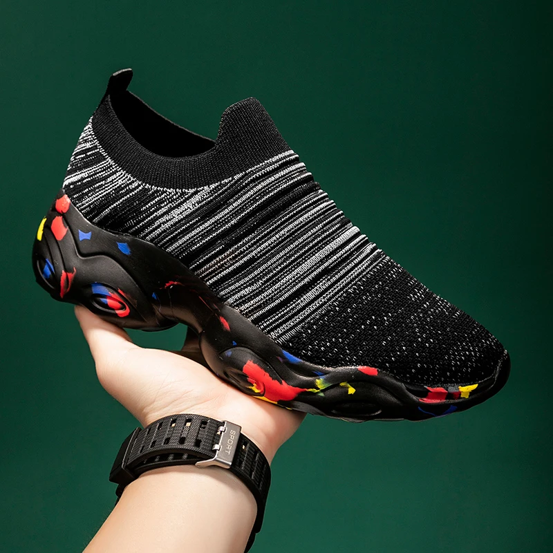 Light Men Running Shoes 48 Breathing Outdooor Gym Jogging  Women Sneakers Big Size 35 Couple Casual Shose Zapatillas De Deporte