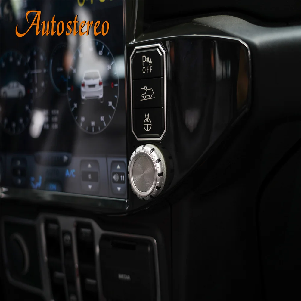 Автомобильный мультимедийный плеер для Jeep Wrangler JL 2018-2021 Android Тесла радио GPS