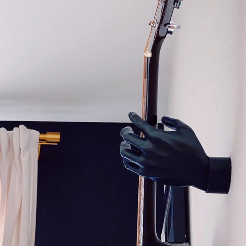 Soporte de instrumentos musicales, accesorio de pared para ukelele, violonchelo, de resina, gancho de mano, auriculares, llaves, soporte de almacenamiento, decoraci&oacute;n de pared-1