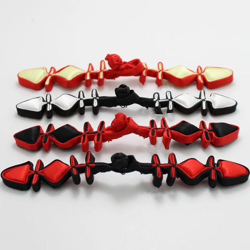 1 пара китайская лягушка застежка на узел ручная работа двойная кнопка счастья