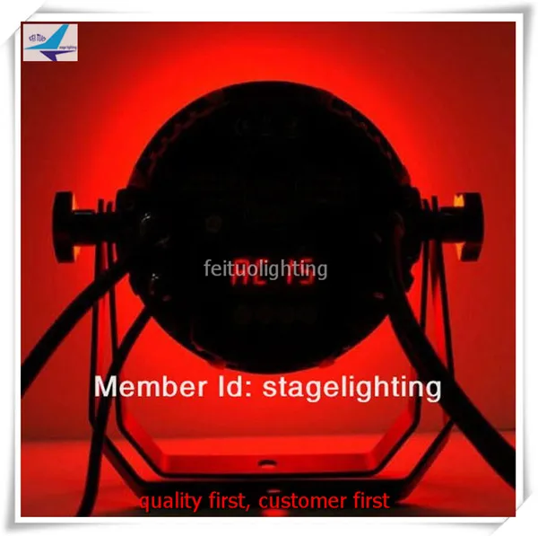 E-(с fly чехол) профессиональное наружное освещение для сцены par led quad 18*10 Вт rgbw led par Светильник 64