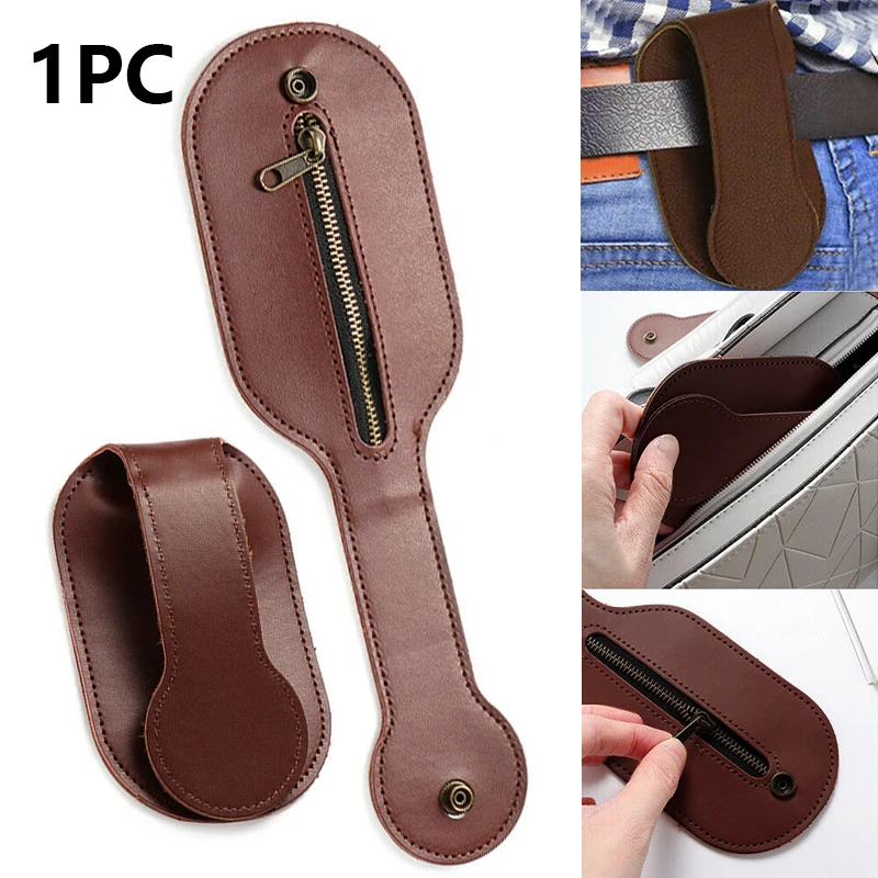 Кошелек для мелочи кожаный мужской ремень ремня самозащиты многофункциональная