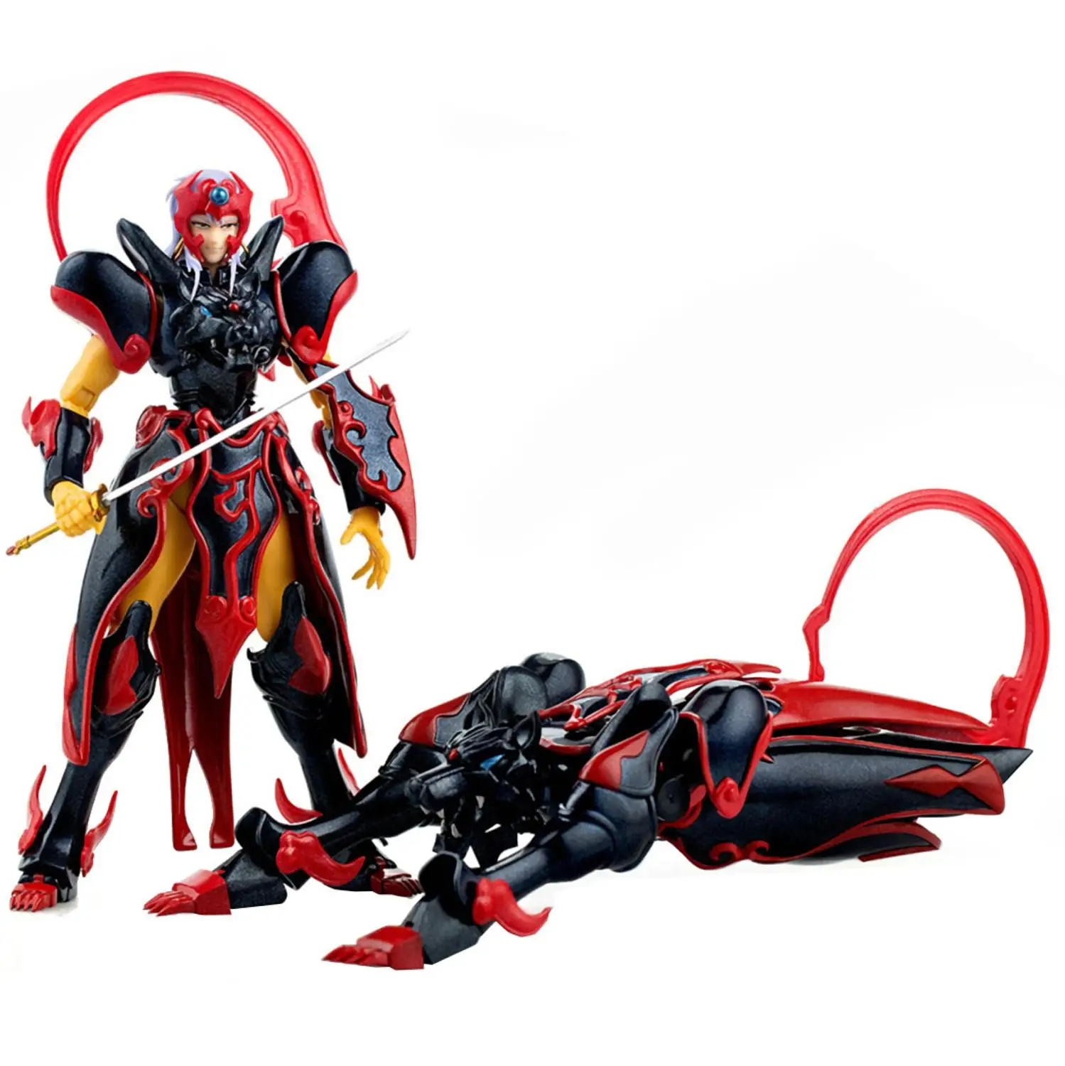 A Tronzo Demoniaca Fit 18 см Dasin модель DM Shurato с Kuroki Gai SHF ПВХ японского аниме Фигурки Рождественский подарок для мальчиков - Цвет: A