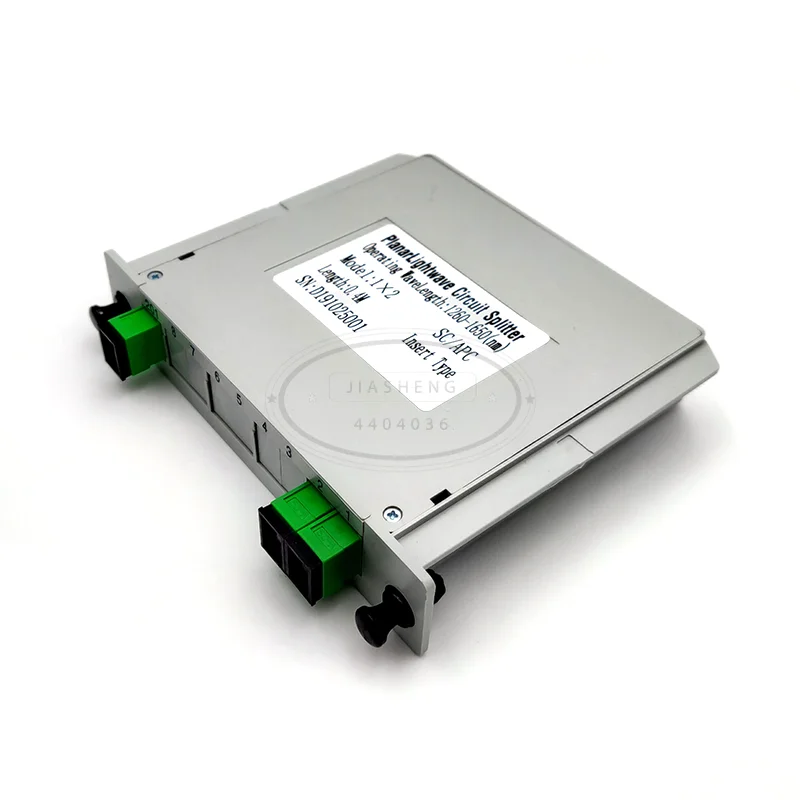 1x2 Модуль PLC волоконно оптический сплиттер коробка SC /APC соединитель волоконный