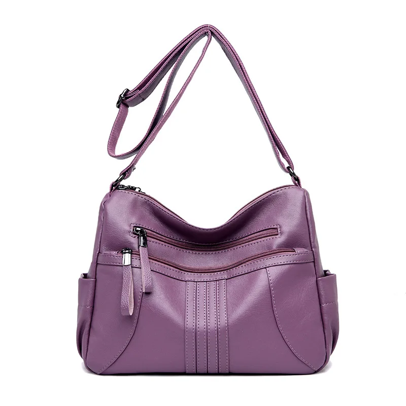 Genuine Leather Handbag Women Shoulder Bag Female Tote Lady Crossbody Messenger Bags For 2019 Bolsa Feminina Sac C1234 | Багаж и сумки