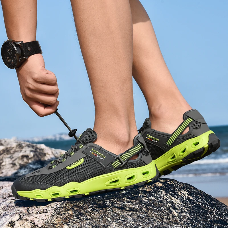 39-48 Мужская дышащая Повседневная модная легкая обувь для мужчин #2206 | Обувь