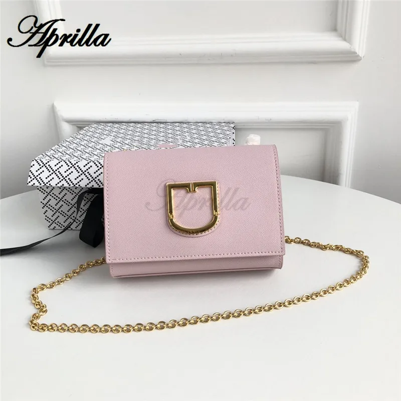 Aprilla 18 см 24 см женская сумка на плечо с цепочкой дизайнерские брендовые сумки viva сумка на цепочке натуральная кожа 3A качественные сумки через плечо 212