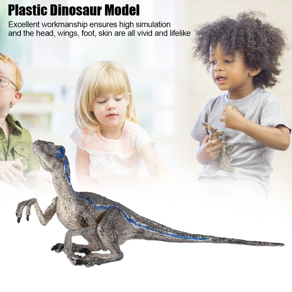 

Simulation Jurassic Wild Life Dinosaur Toy Set Play Velociraptor Toys World Park Dinosaur Model Action Figures Kids Boy Gift