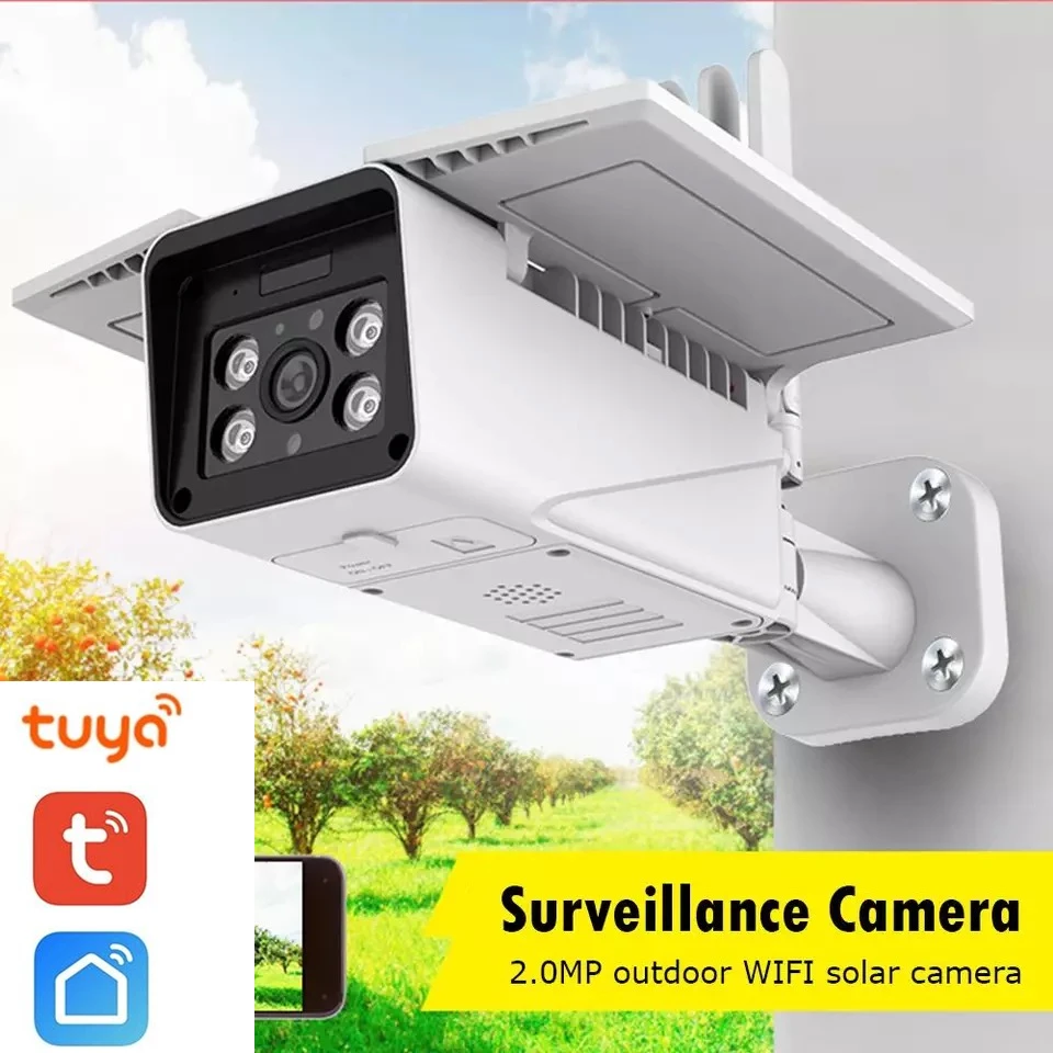 Смарт-Камера Tuya на солнечной батарее HD 1080P IP66 | Автомобили и мотоциклы