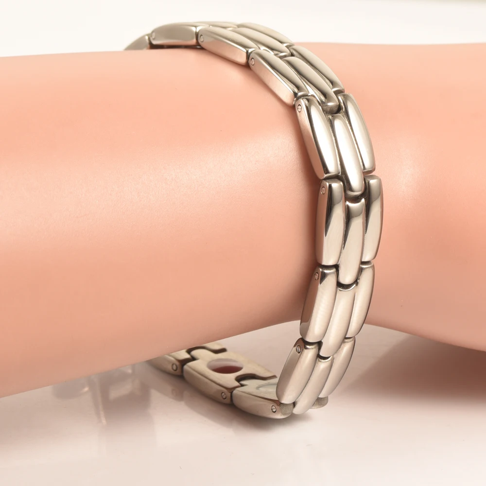 Био-Магнитный титановый браслет для женщин 5 в 1 | Украшения и аксессуары