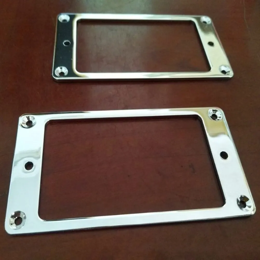 1 шт. прочные серебристые металлические плоские кольца для захвата бас-гитары |