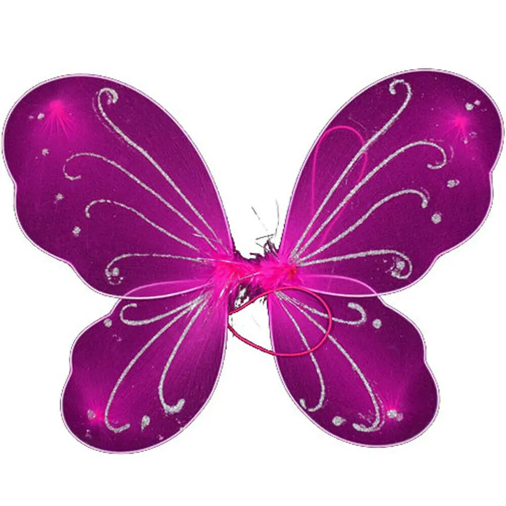 42 см сказочный костюм для взрослых и детей с крыльями феи разноцветное