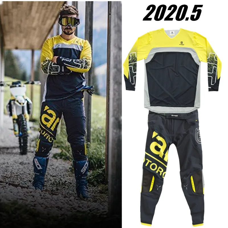

2021 STREAM Motocross Kit Breathable Moto Gear Set Top ATV Mx Jersey And Pant