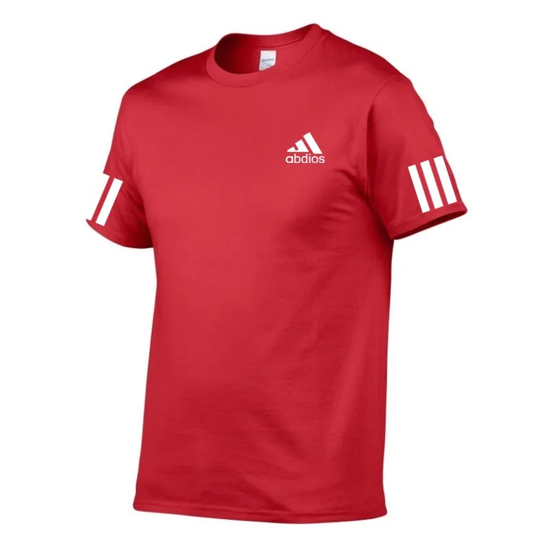 

New Cotton Men's Casual T-shirt Brand Luxury T-shirt Summer Sports T-shirt Loose Breathable Couple T-shirt Fitness Short Sleeve