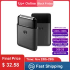 Портативная электробритва XIAOMI MIJIA для мужчин, умный мини-триммер для бороды с возвратно-поступательной двойной головкой, водонепроницаемость IPX7, удобная и чистая Tra