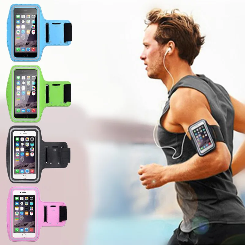 

Sport Armband Case 4.0/5.5 Inch Phone Fashion Holder For Women's On Hand Smartphone Handbags Sling Running Gym Arm Band Fitness