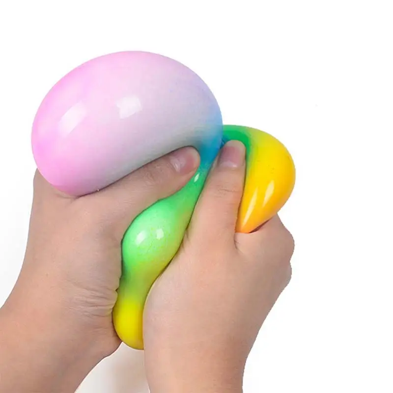 

Colorful Vent Ball Press Decompression Toy Balls Relieve Anti Stress Balls Hand Squeeze Fidget Antistress Toy For Child Kids